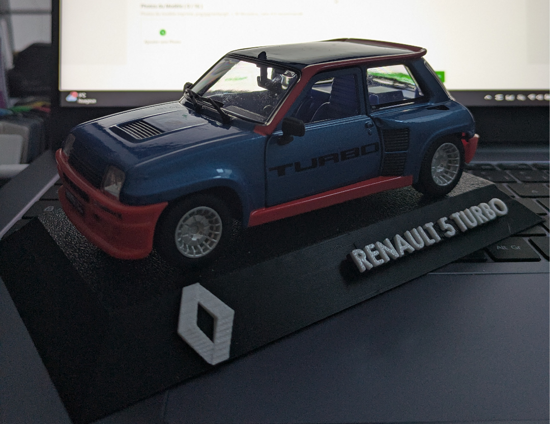 Socle pour miniature de collection