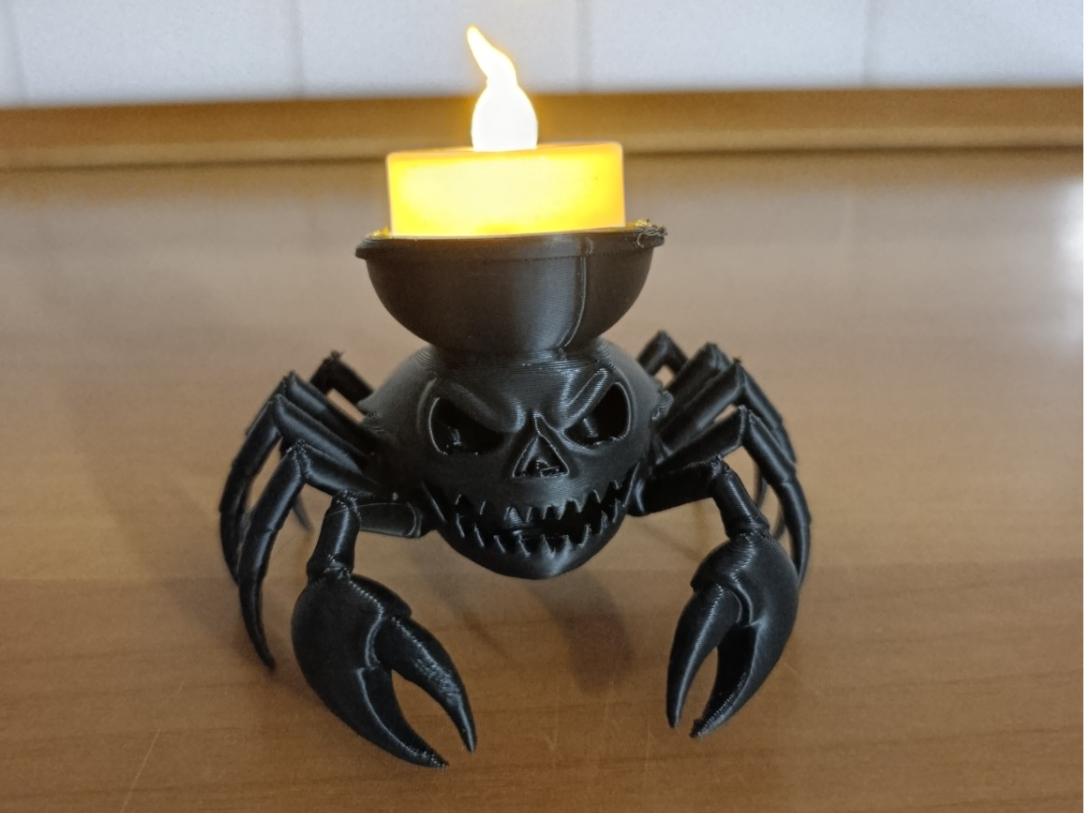 Crab Candle Halloween