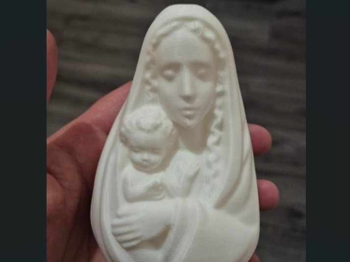 Mother Mary and baby Jesus