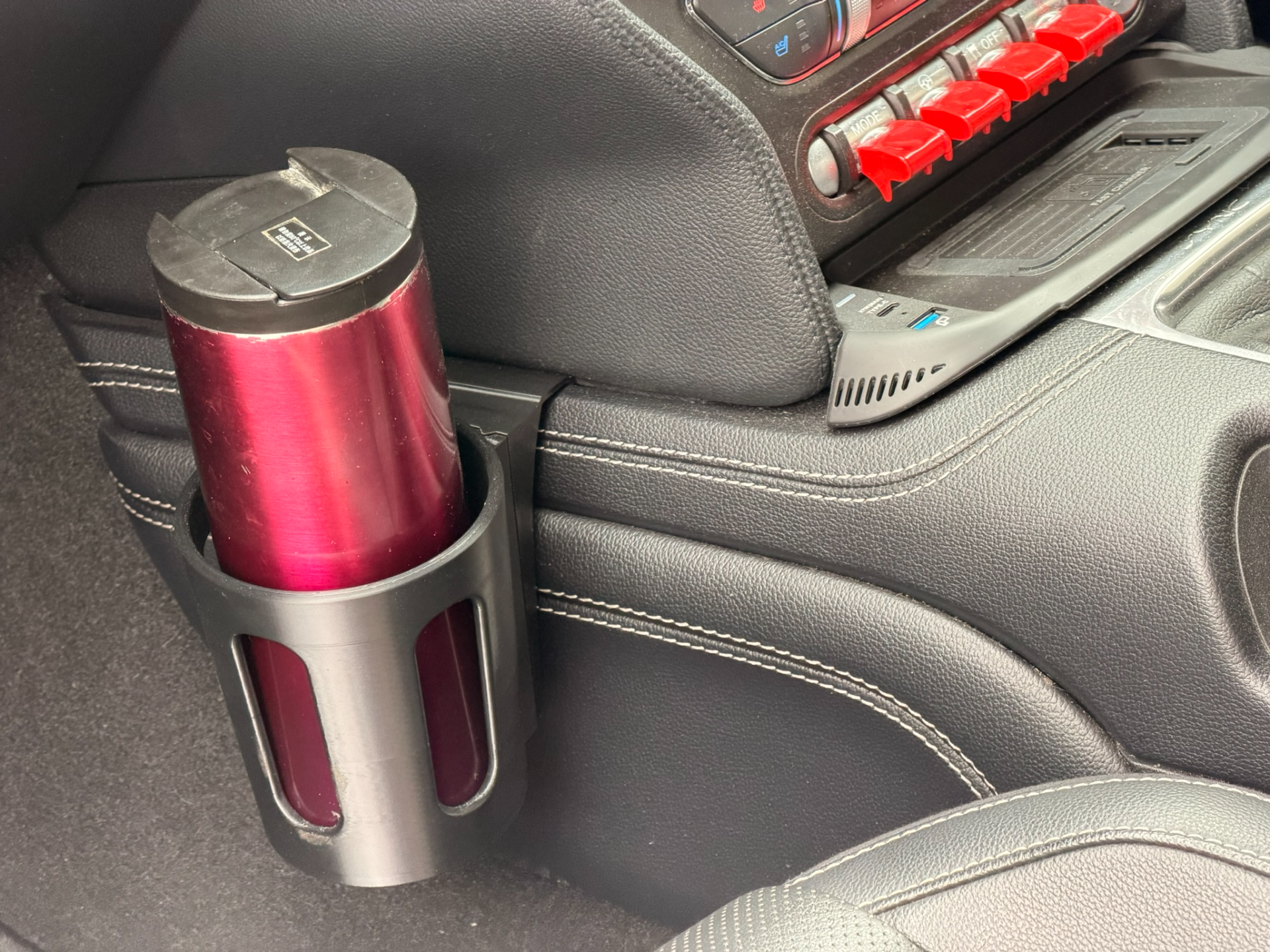 Mustang S550 clip on cup holder - LHD and RHD