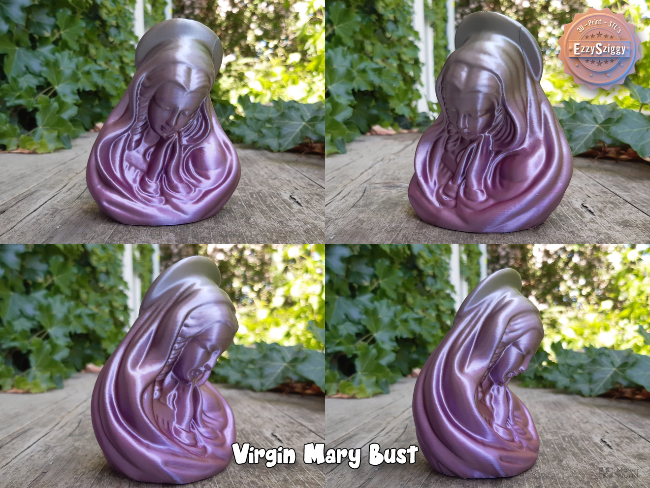 Virgin Mary Bust
