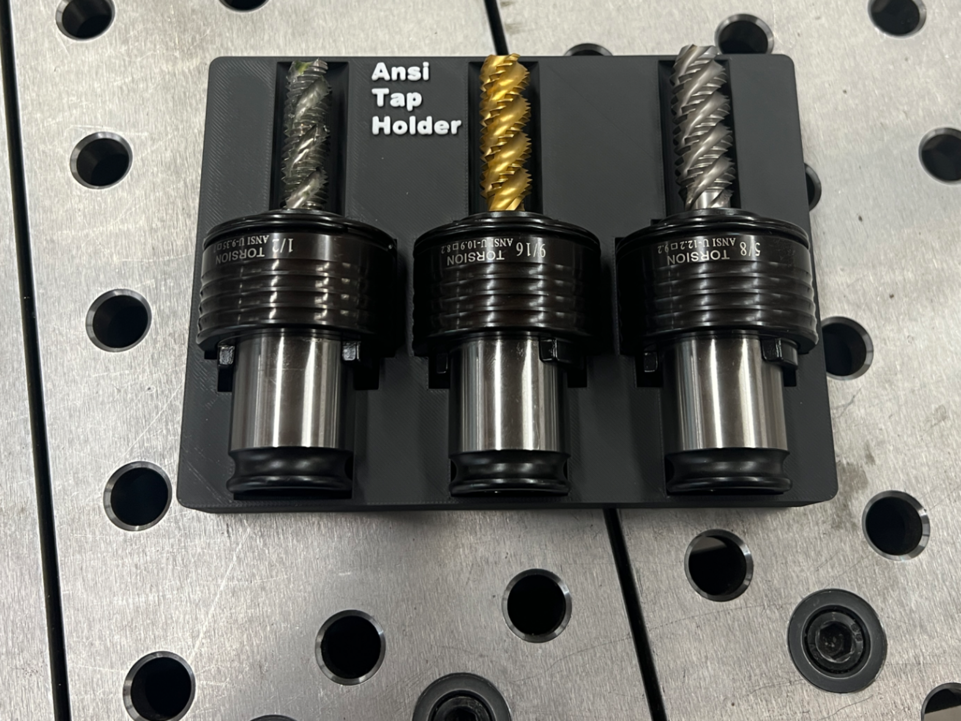 Ansi Tap Holder gridfinity