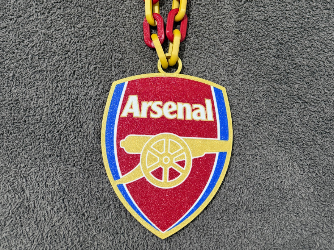 Aresnal FC oversized logo chain