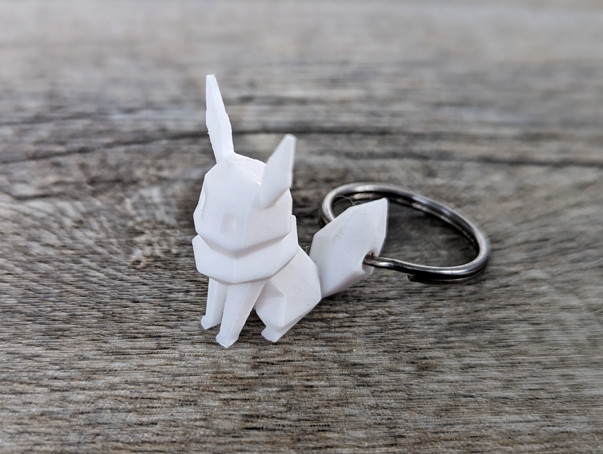 Eevee Low Poly Keychain (Remix)