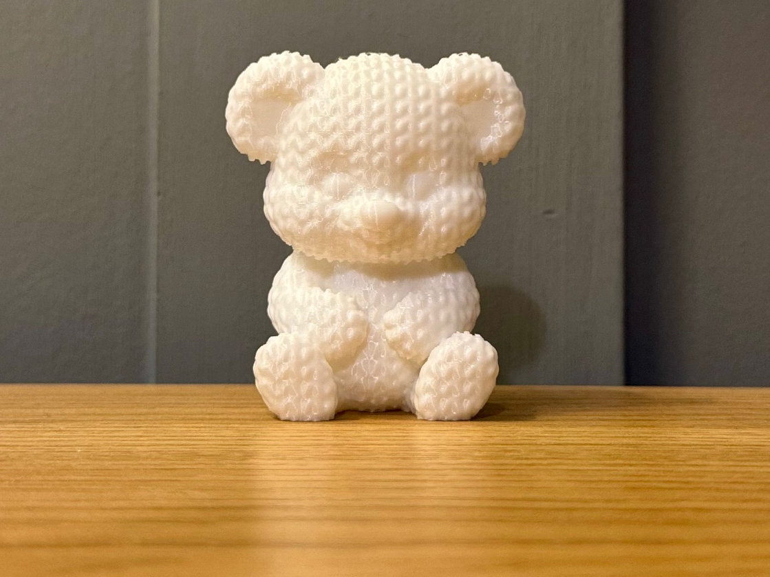Cute Knitted Bear 