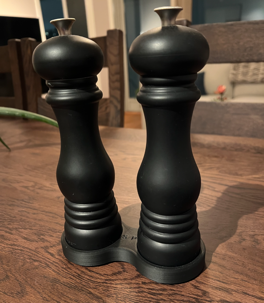 Le Creuset Salt and Pepper mill stand