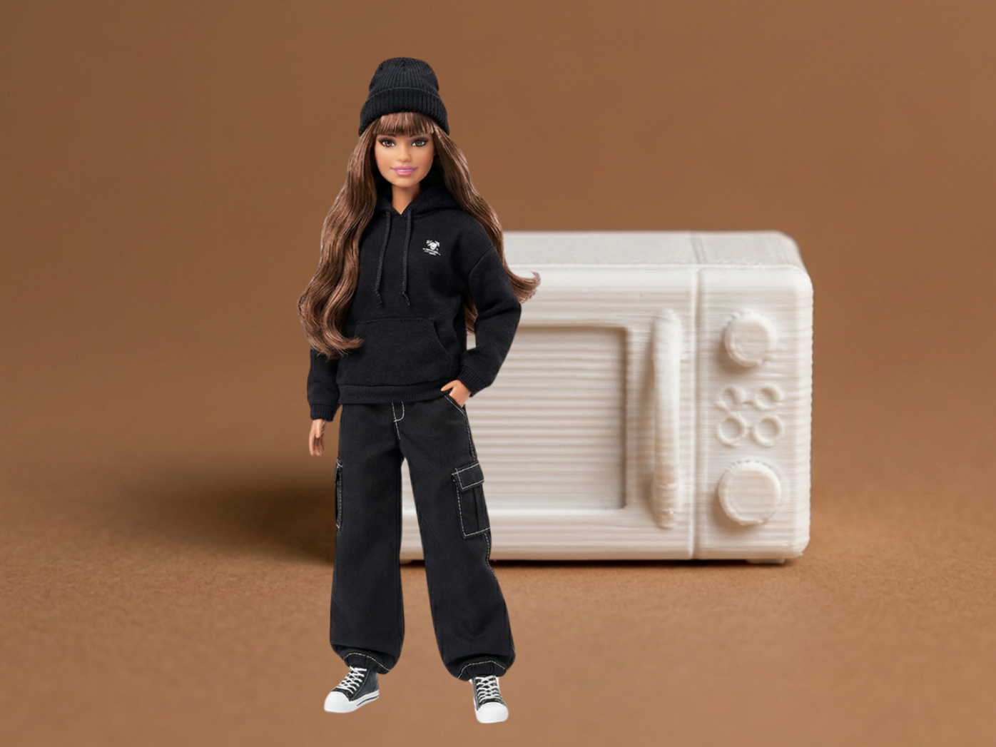 Mini Microwave – Dollhouse Kitchen Appliance