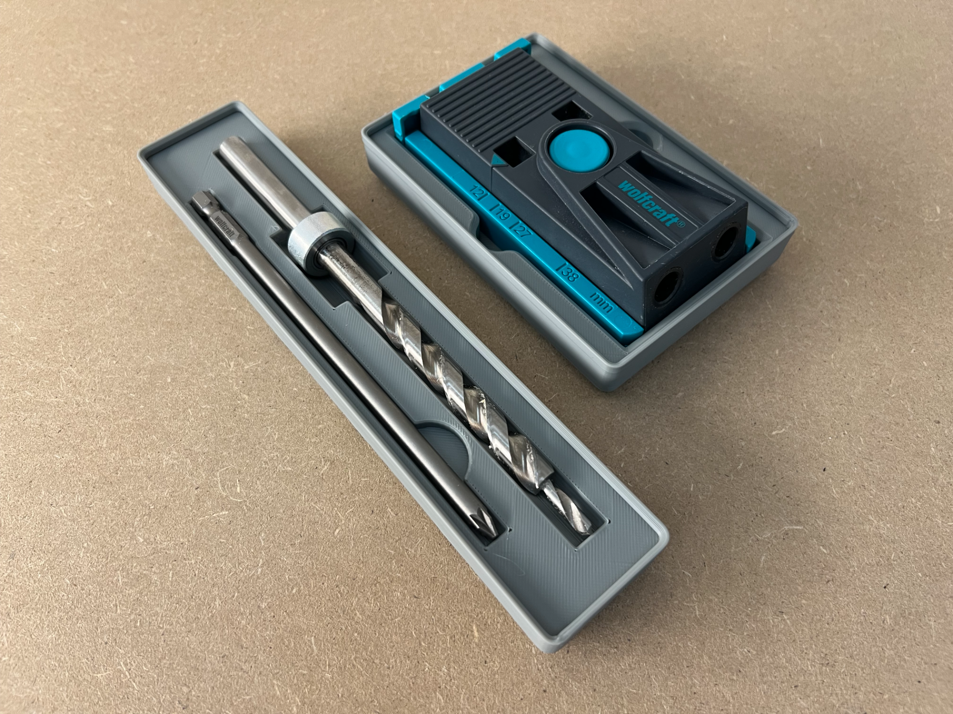 Gridfinity Wolfcraft Pockethole Holder