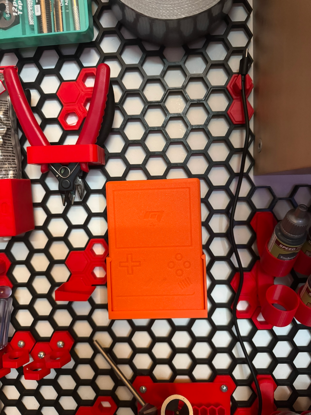 Miyoo Mini+ GripCase Honeycomb Wallstorage HWS