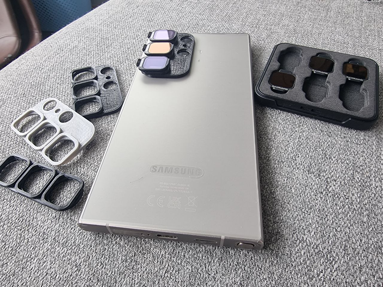 Dji Flip ND filter to Galaxy s24 ultra adapter