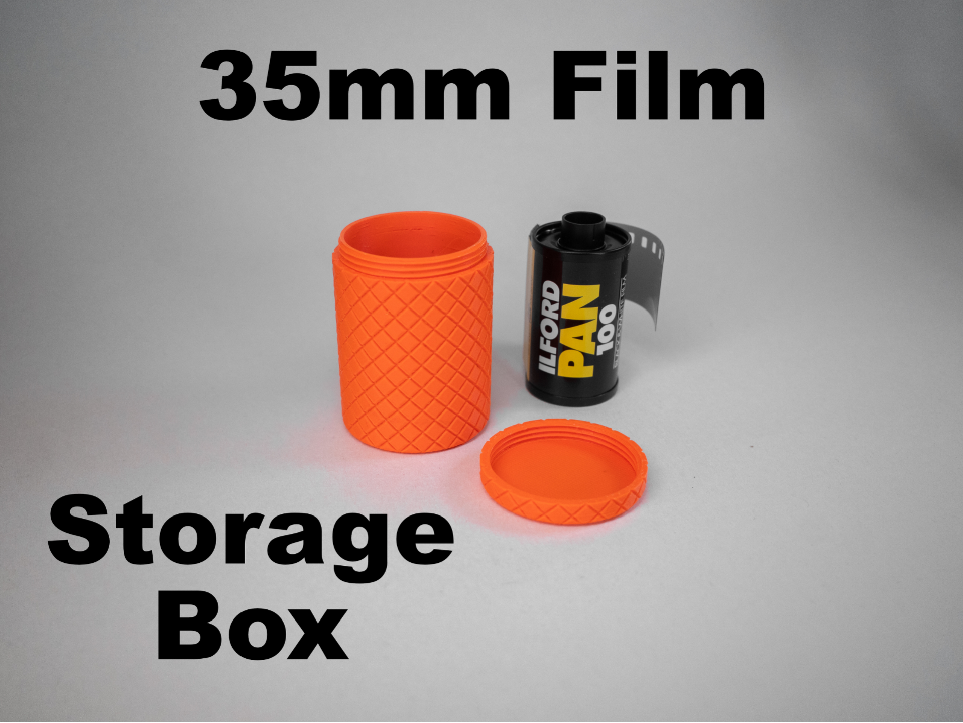 35mm Film Analog Storage Box Container Case