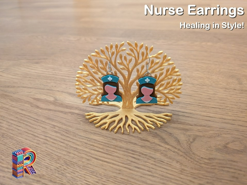 Nurse-Inspired Character Earrings!