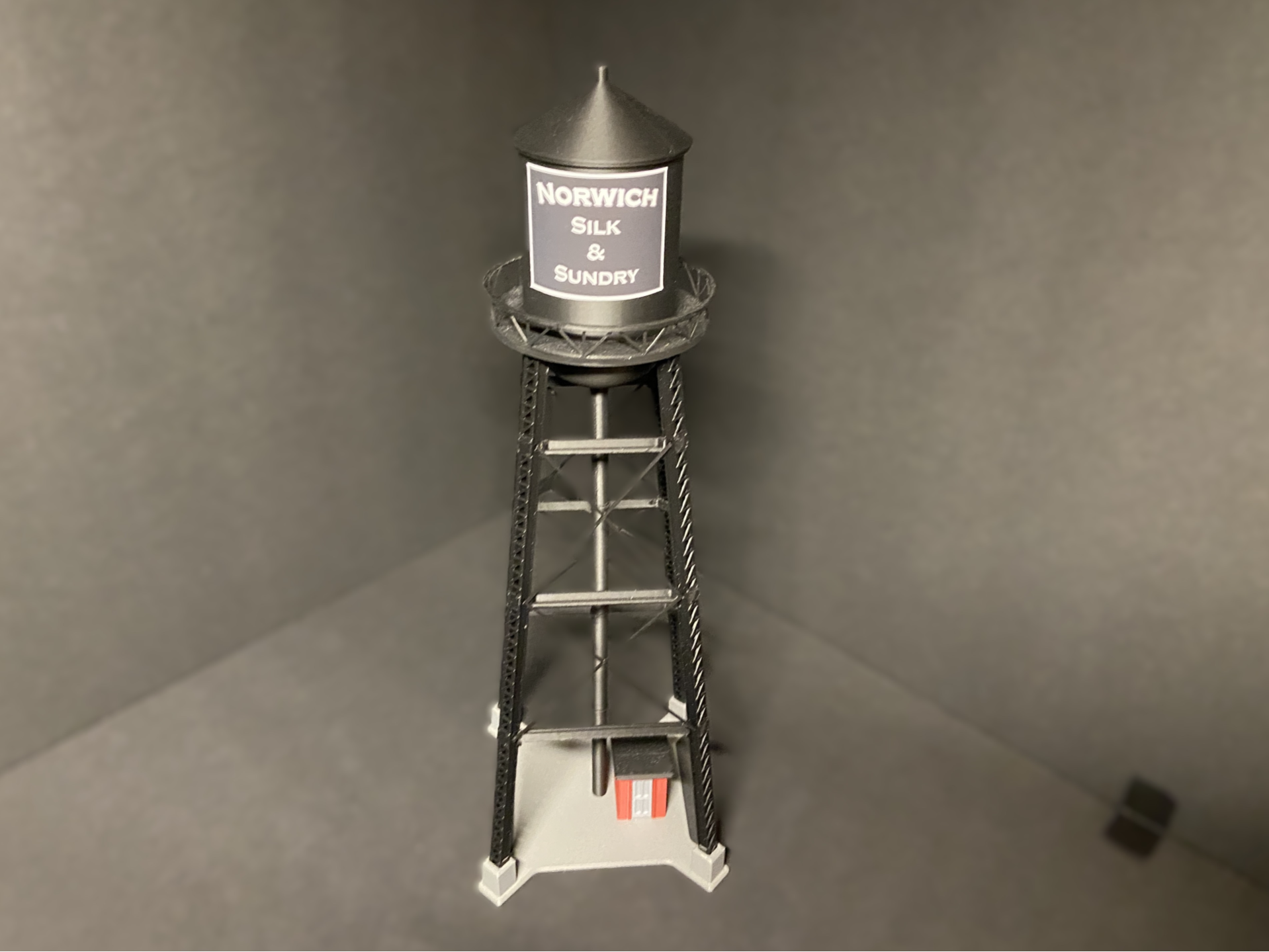 Industrial Water Tower, HO Scale