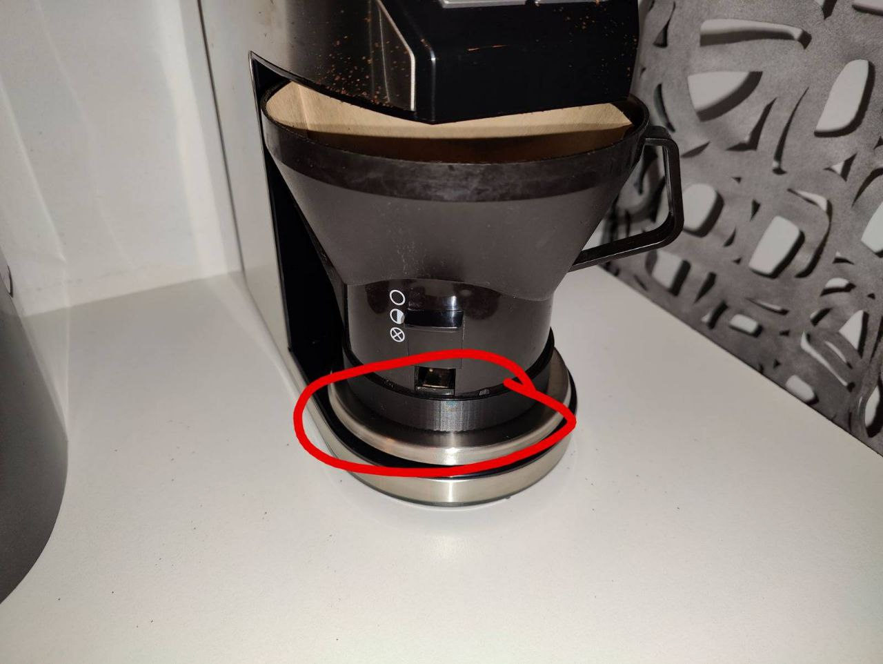 Adapter for Calibra Coffee Grinder
