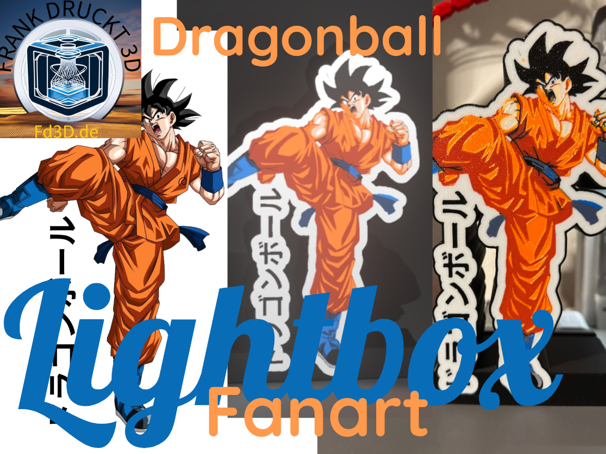Dragonball - Son Goku Lightbox - Fanart