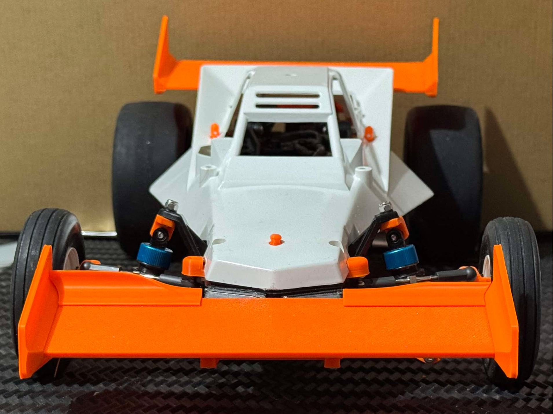 Tamiya Grass Hopper Front Wing and Bumper Mount