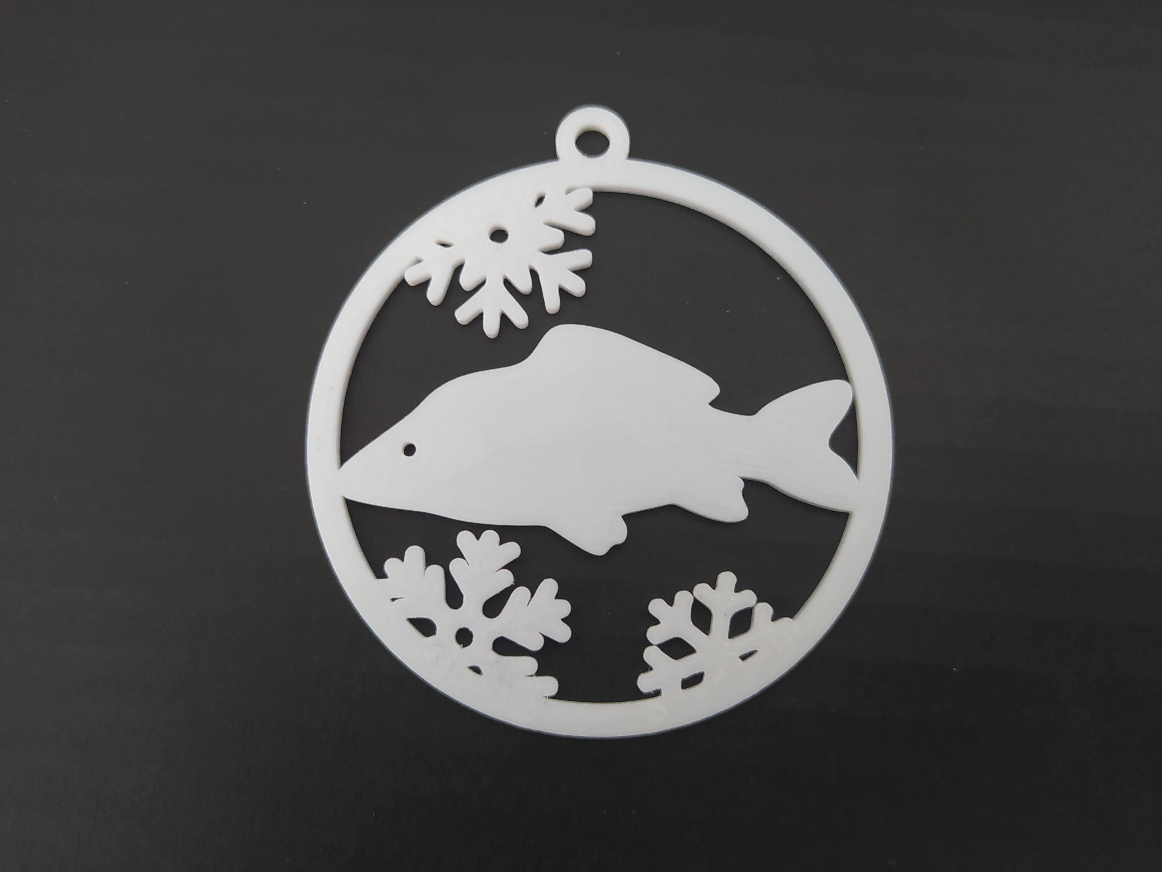 Christmas carp - tree bauble