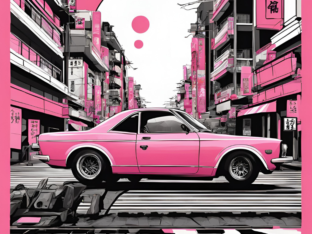 Japanese City car Hueforge