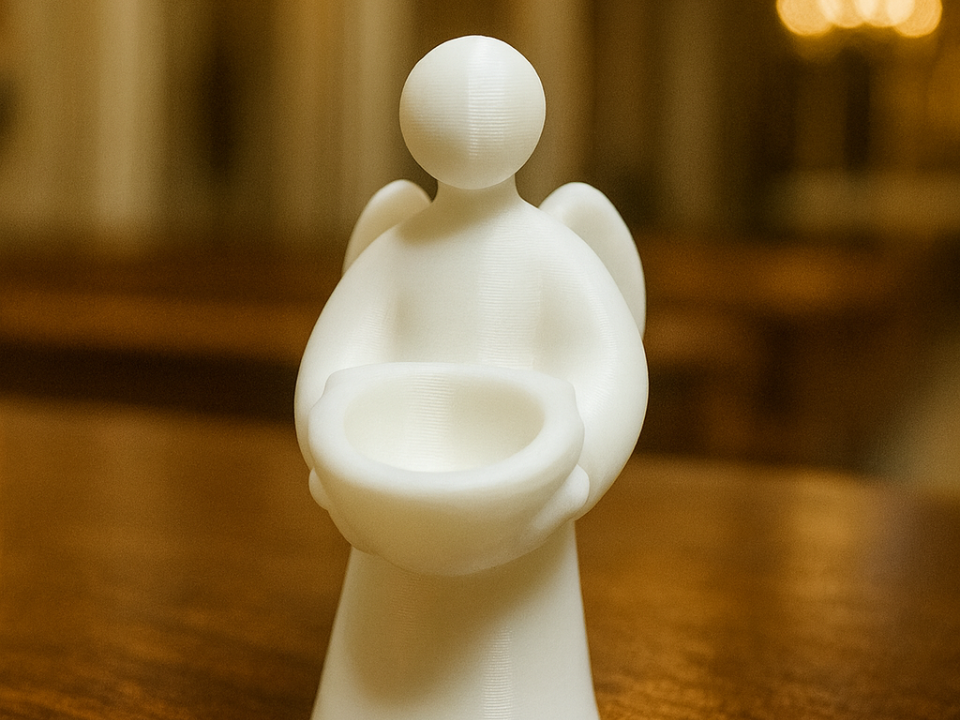 Angel para vela