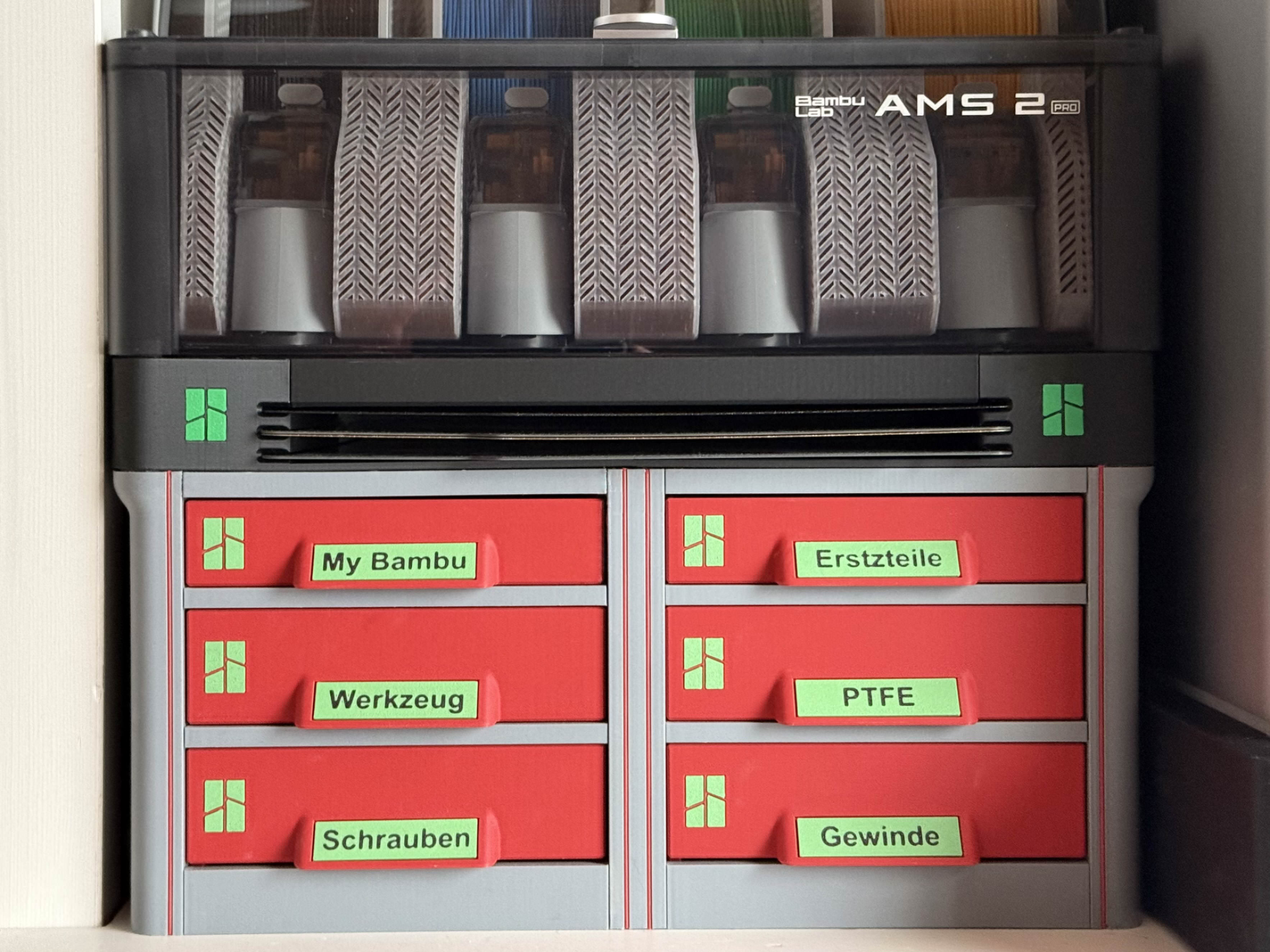 AMS (2 Pro)-Rack mit 3x oder 5x Bauplattenhalter