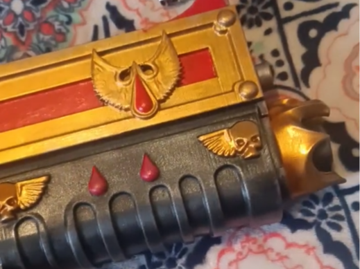 BloodAngels Bolter  "By the Blood of Sanguinius"