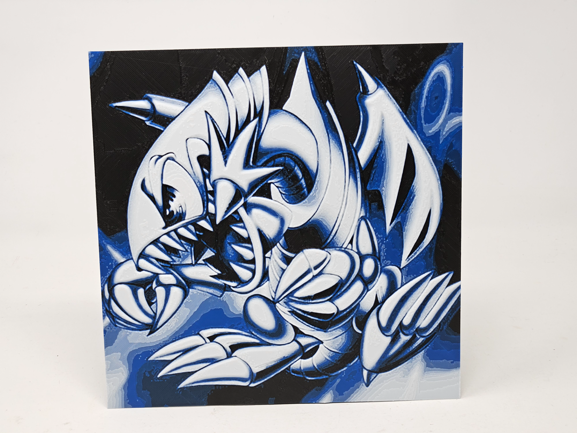 Yu-Gi-Oh! - Blue-Eyes Toon Dragon Art Hueforge