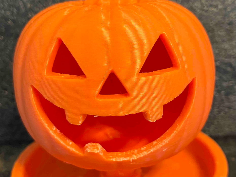 Jack-O-Lantern Bird Feeder
