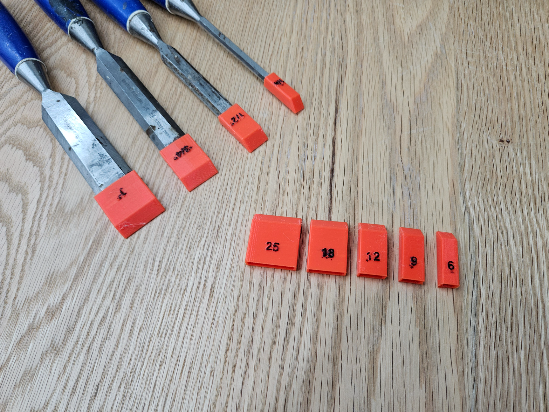 CHISEL GUARD - FULL METRIC SET