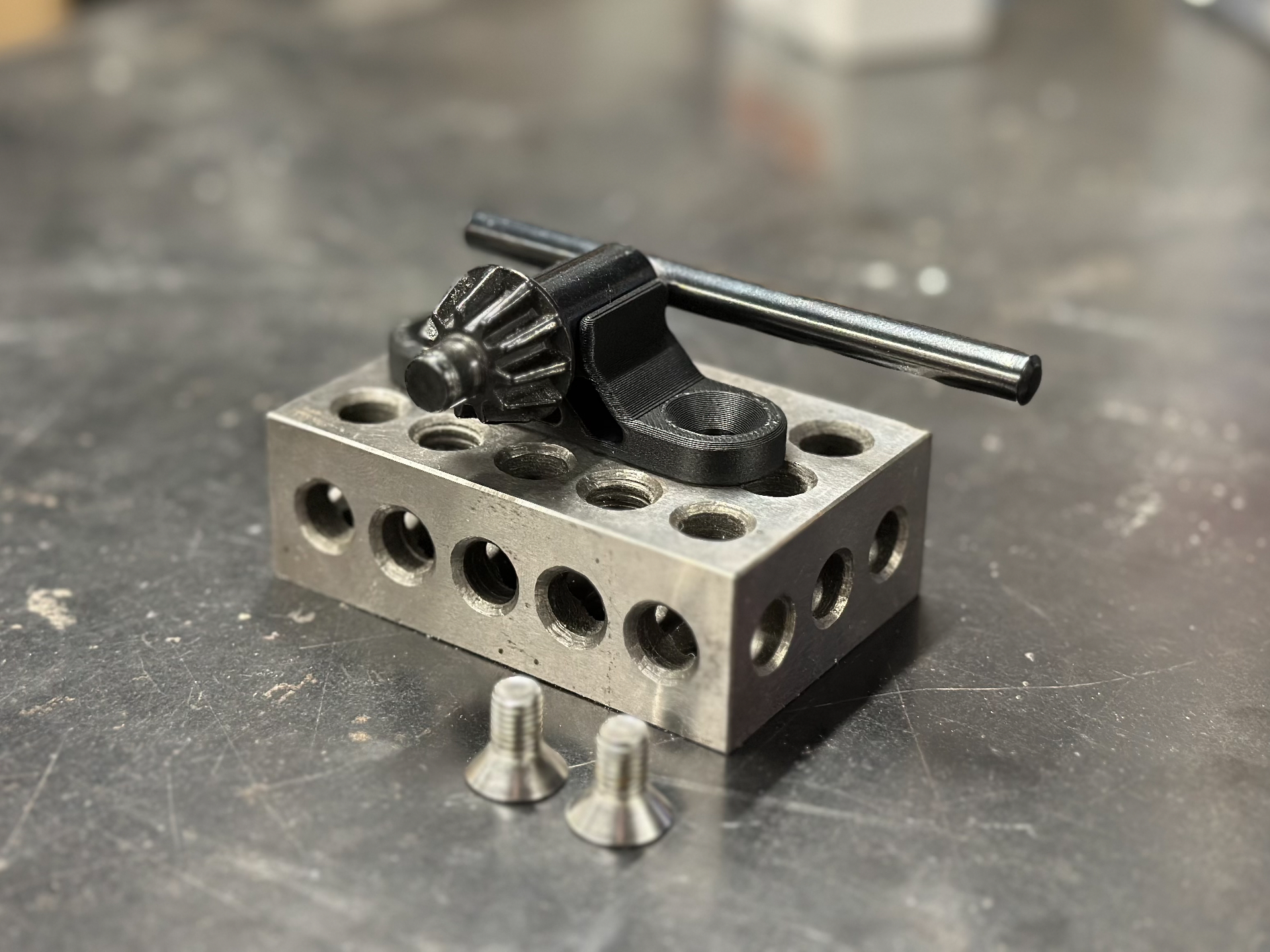 Drill Press Chuck Key Holder