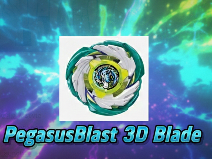 PegasusBlast Blade 3d print Beyblade x