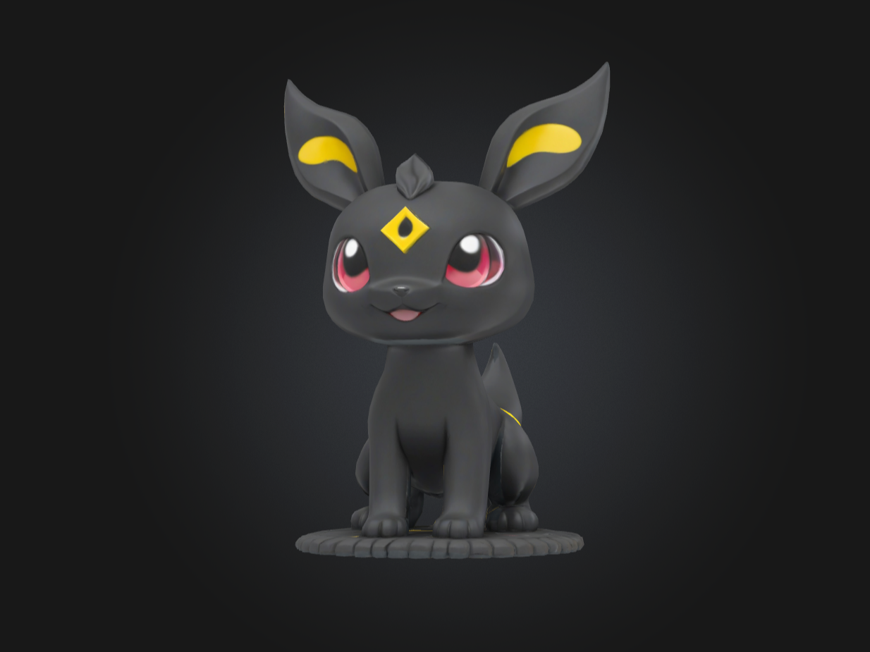 Umbreon - Pokemon 3d printed figure