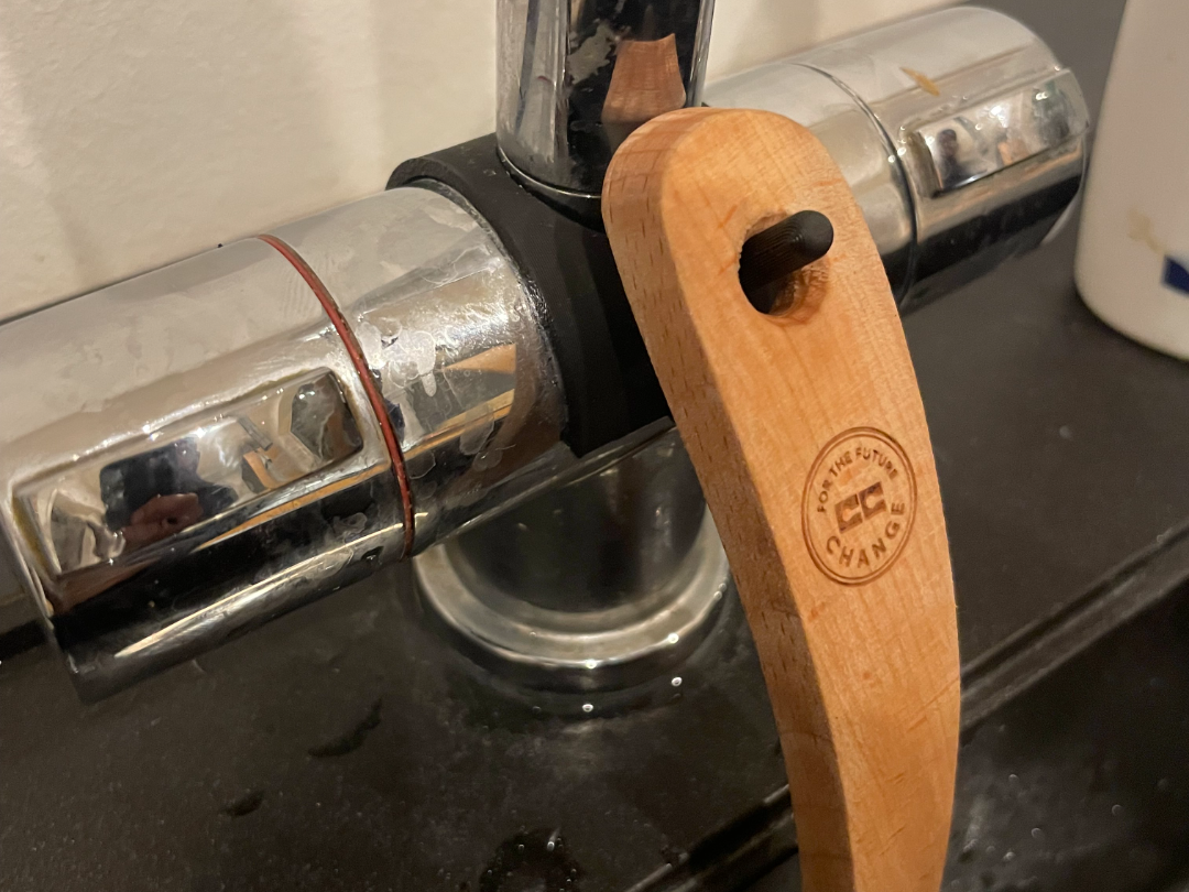 Dishwashing Brush holder faucet 2 types