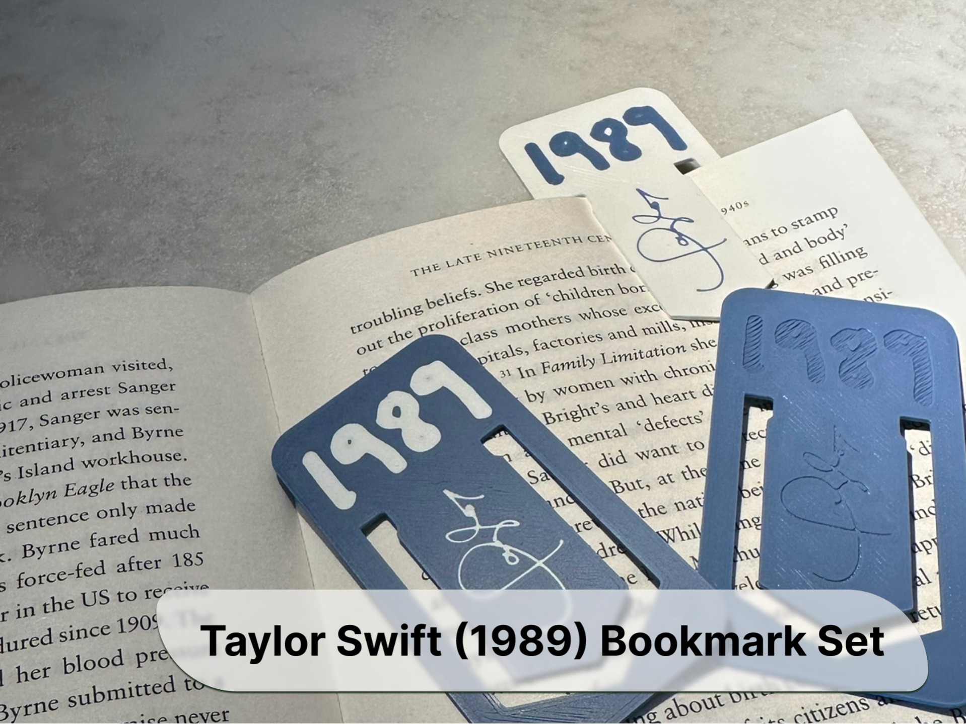 Taylor Swift - 1989 - bookmarks (AMS/no AMS)