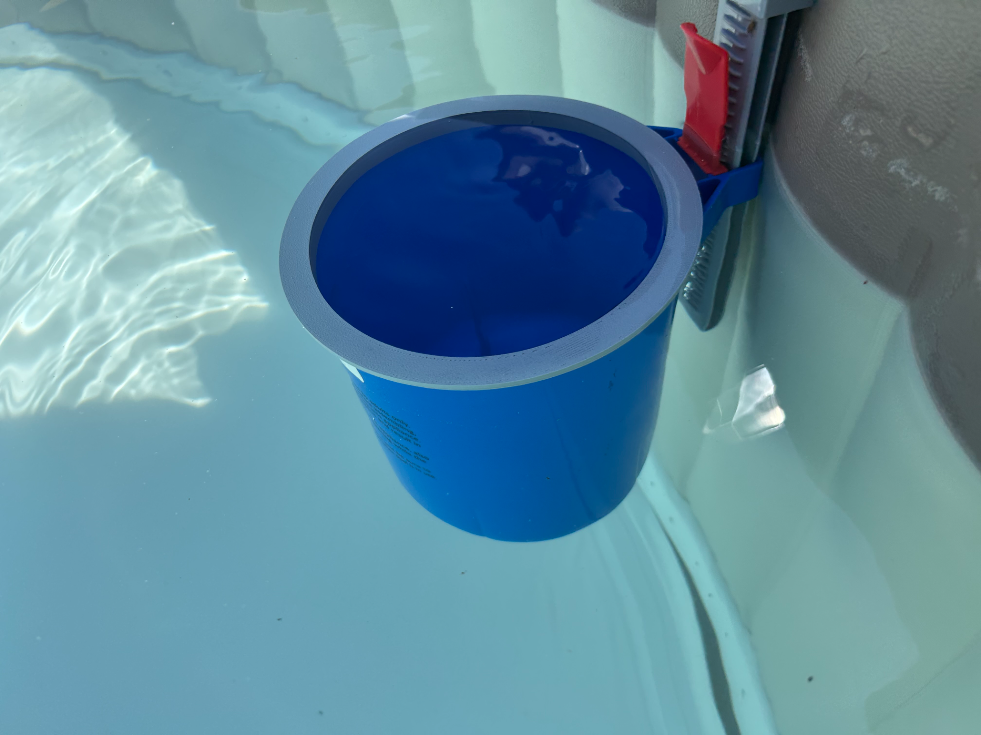 Kroužek na bazenový skimmer / Pool skimmer ring