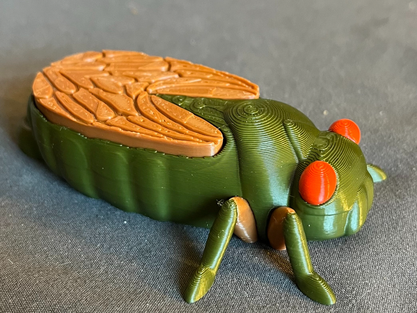 Cicada Creepy Crawly Clicker - Bonus Ladybug