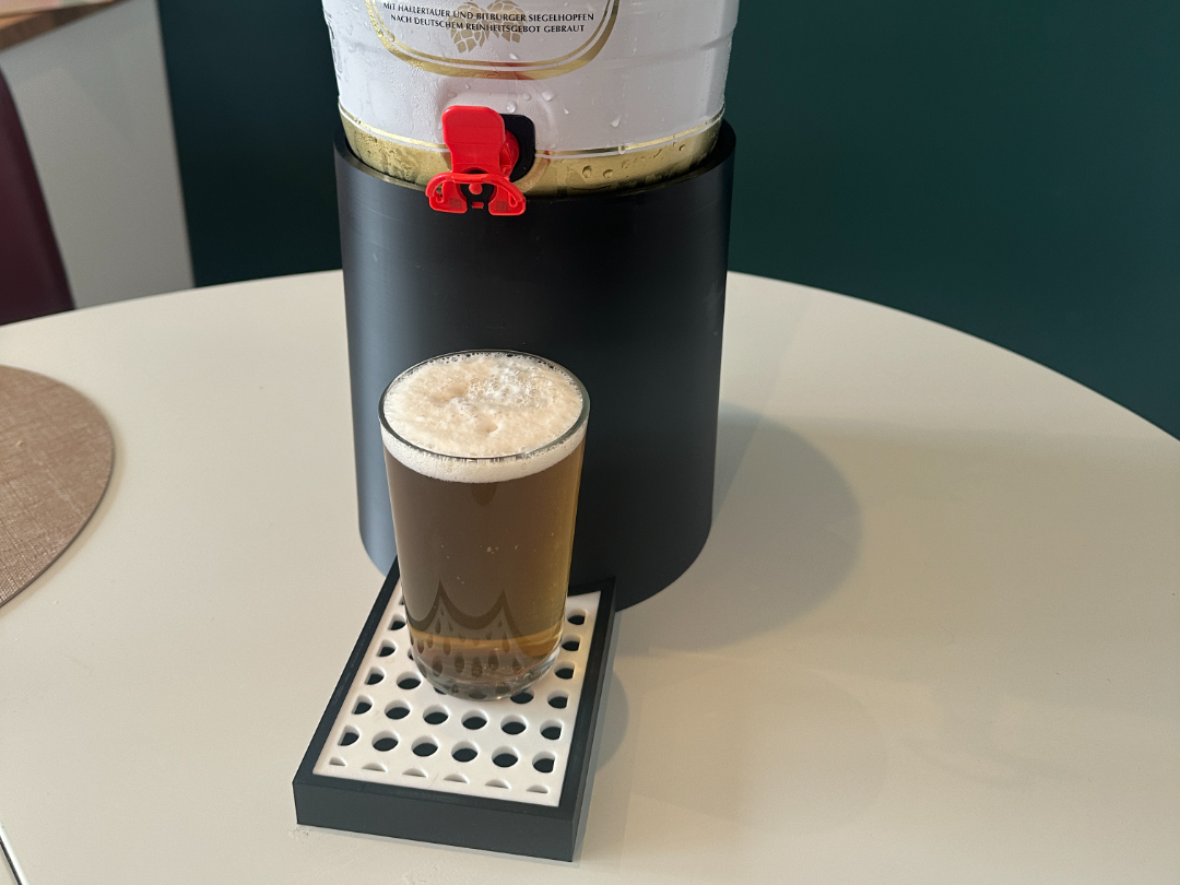 5L Partyfass Ständer Auffanggitter Ausschank