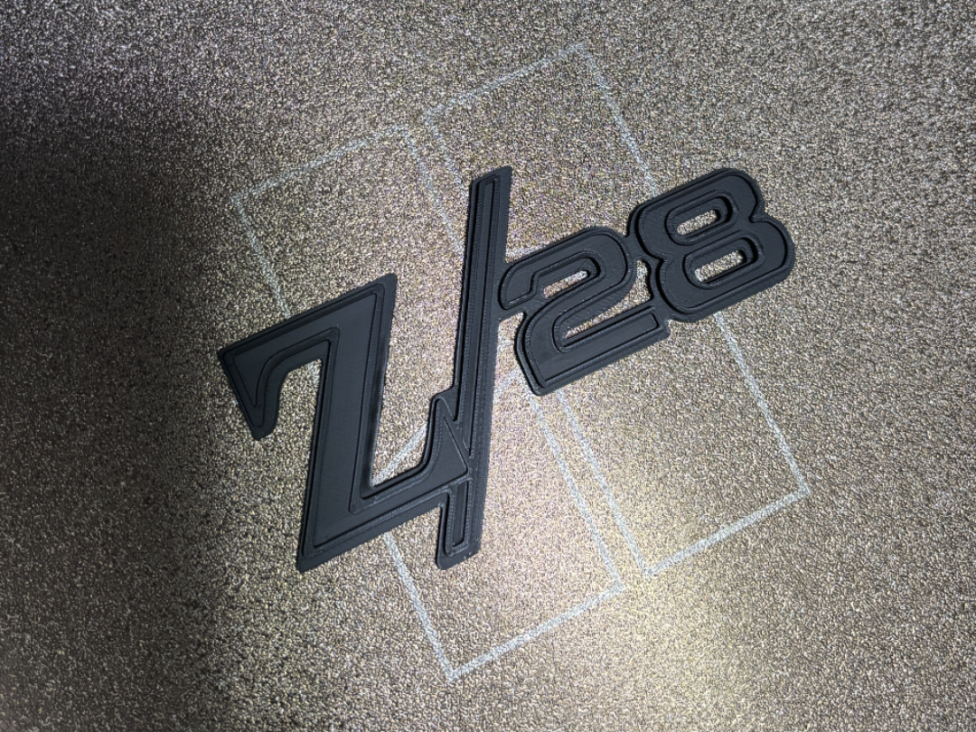 Camaro Z28 Emblem 1969