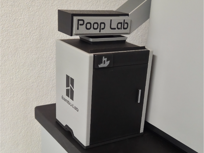 Bambu Lab h2 serie poop-sled and Bambu poop bin