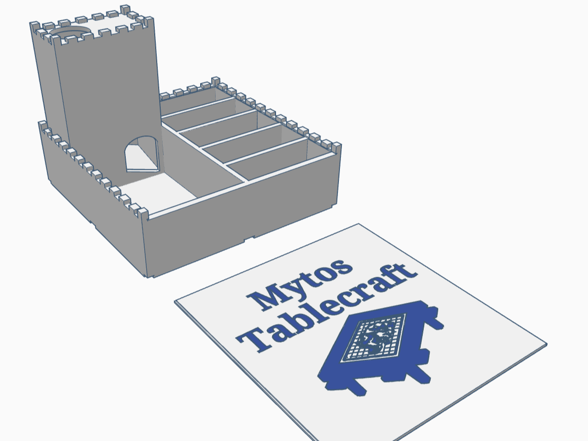Mytos Core Travelpack (Diceboks with dicetower)