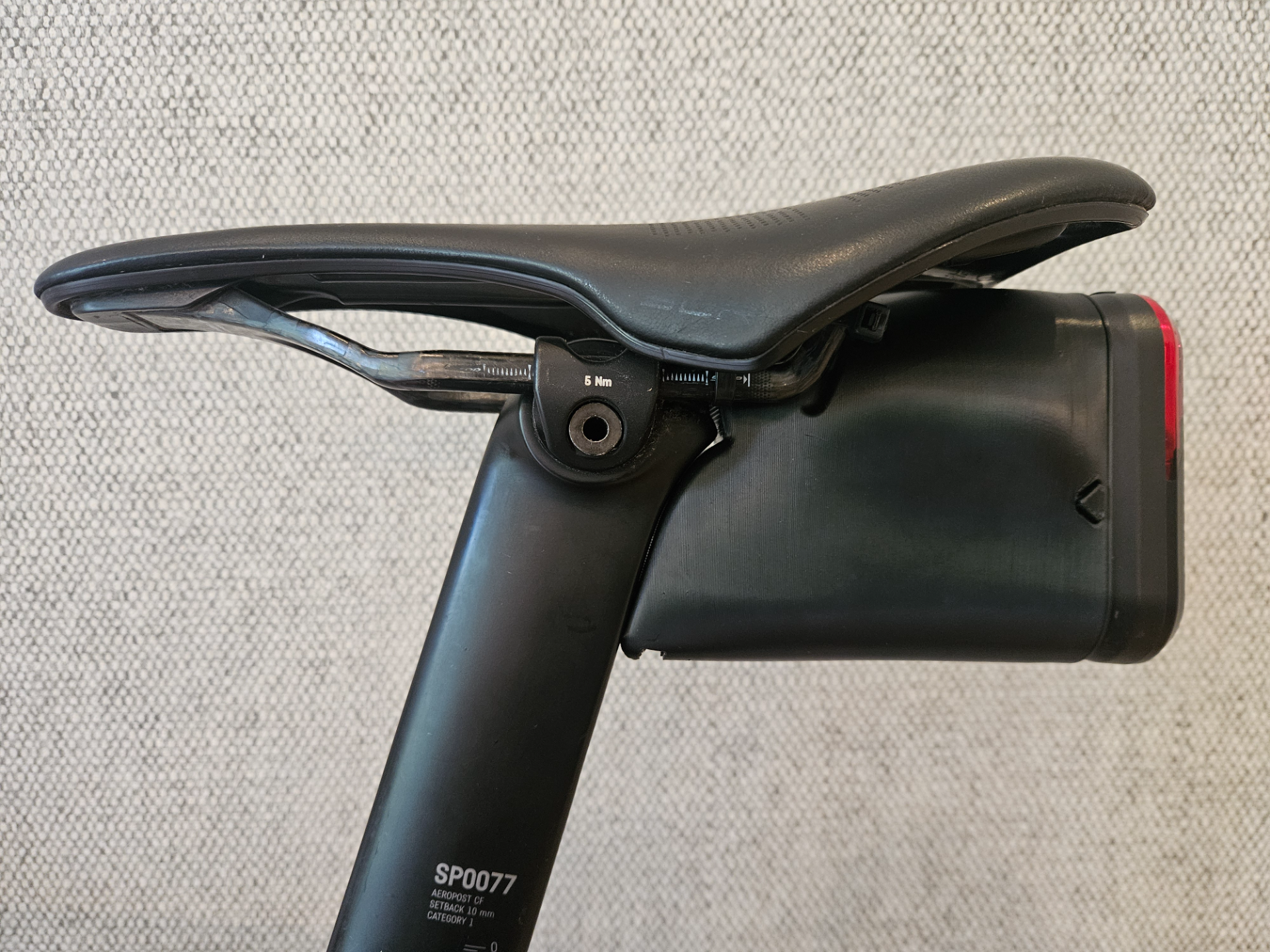 Aero Saddle Case / Radar Mount (Garmin & Coospo)