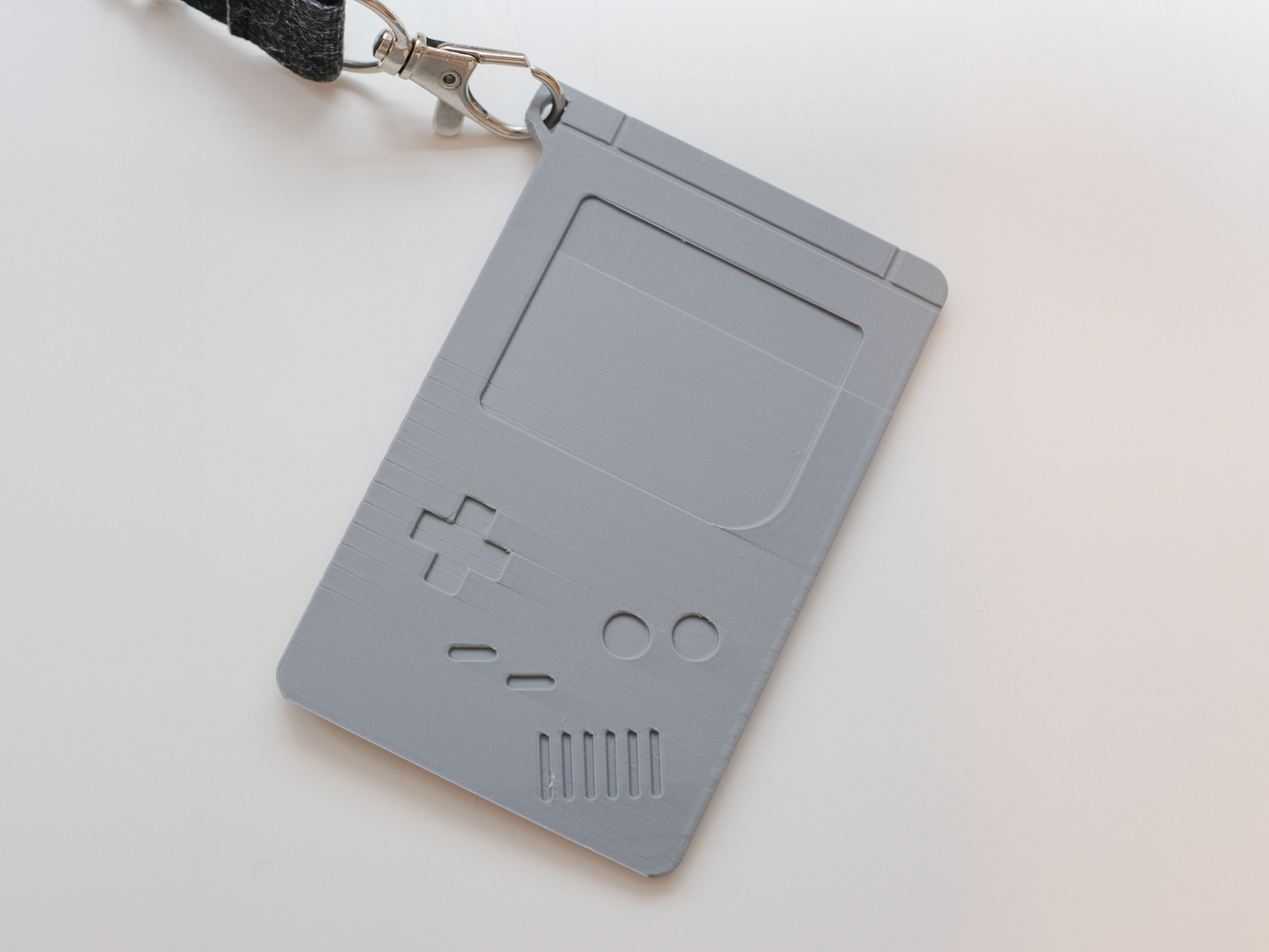Gameboy Inspired Keycard holder