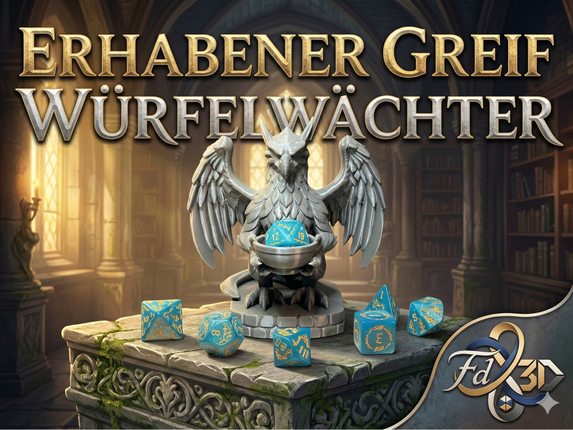 Erhabener Greif Würfelwächter - Gryphon Dice Guard