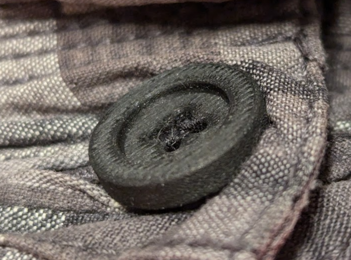 Button for pants.