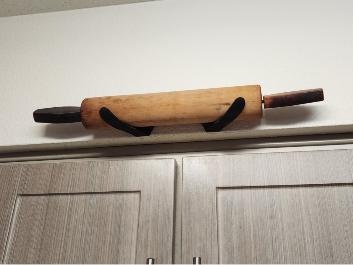 Rolling Pin Wall Mount