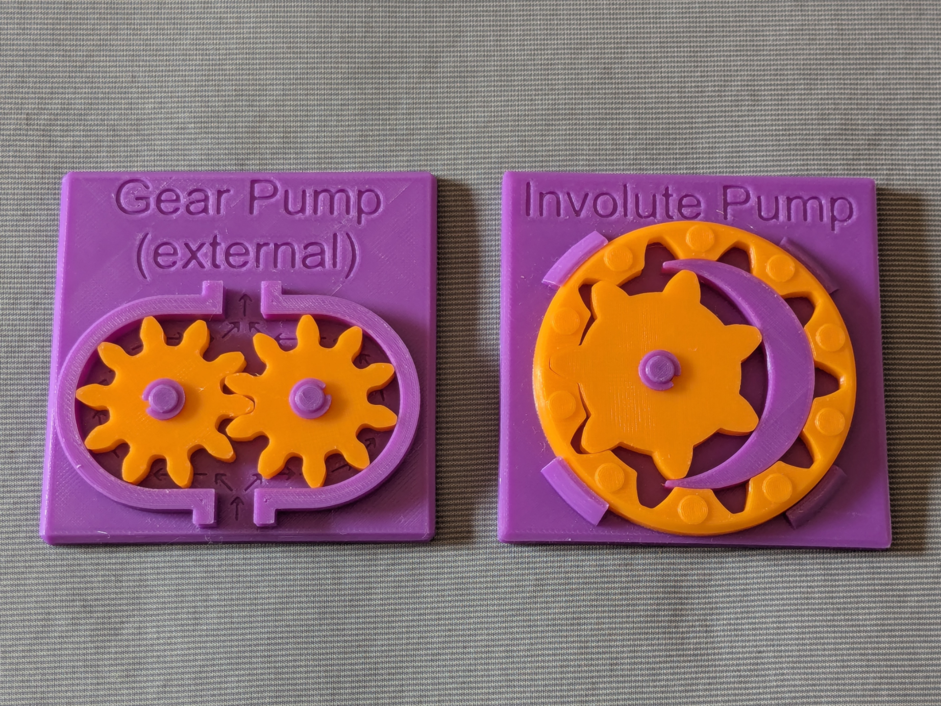 Involute Gear Pumps - Educational Model