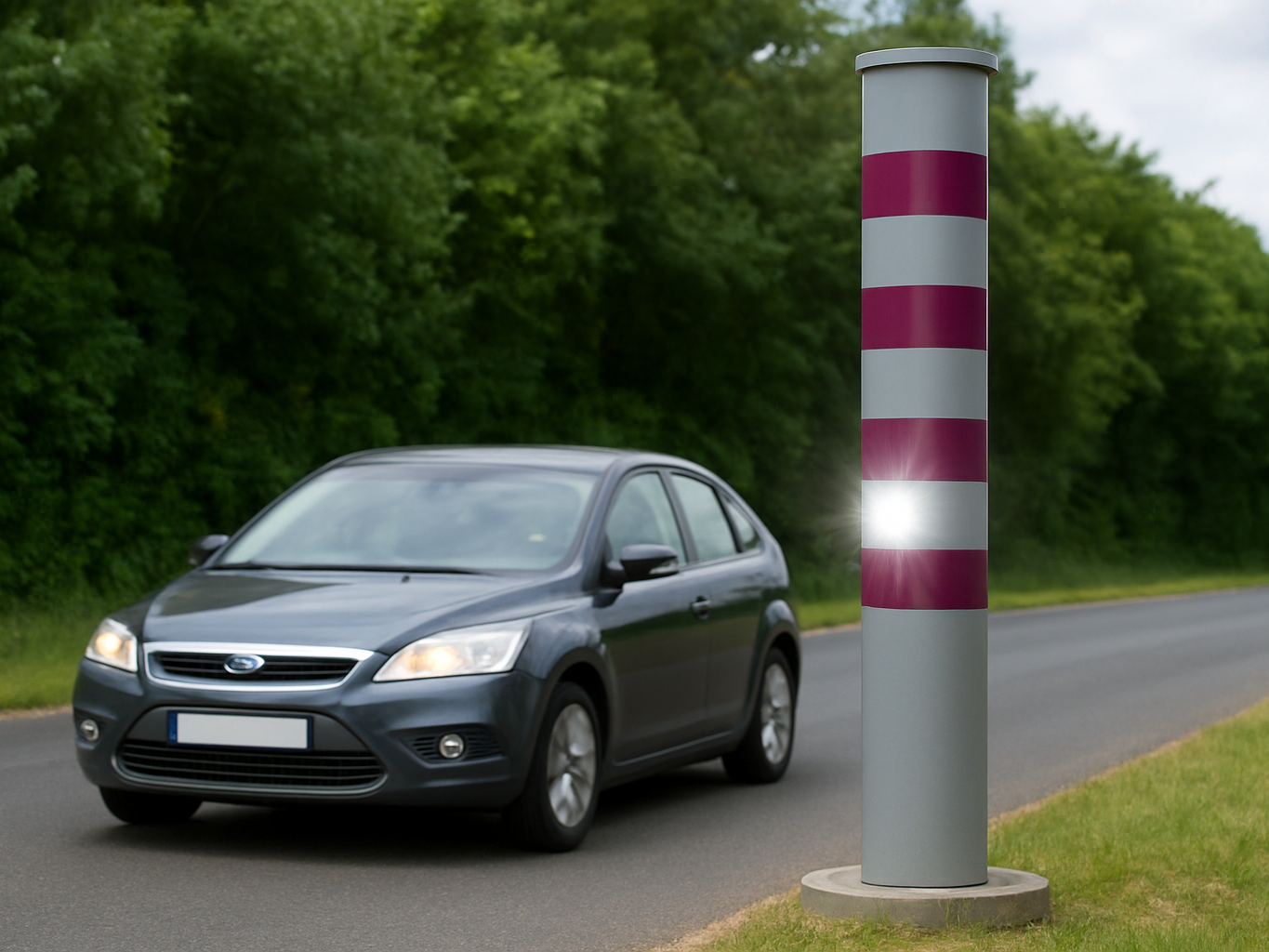 Speed camera German style