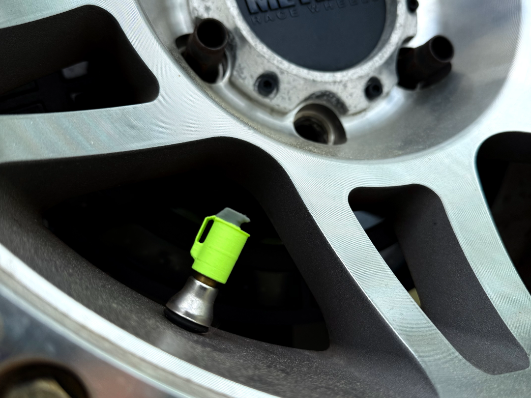 Valve Stem Caps : Flashbang for Cars and Bikes!