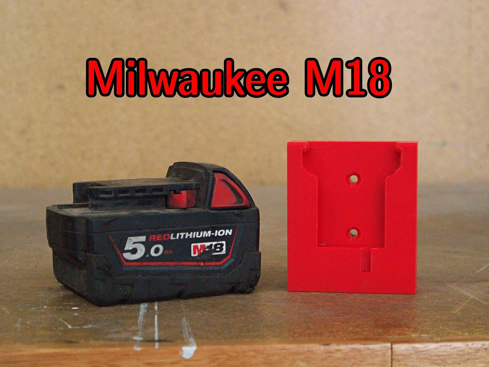 Milwaukee M18 Battery Holder | Tool Storage