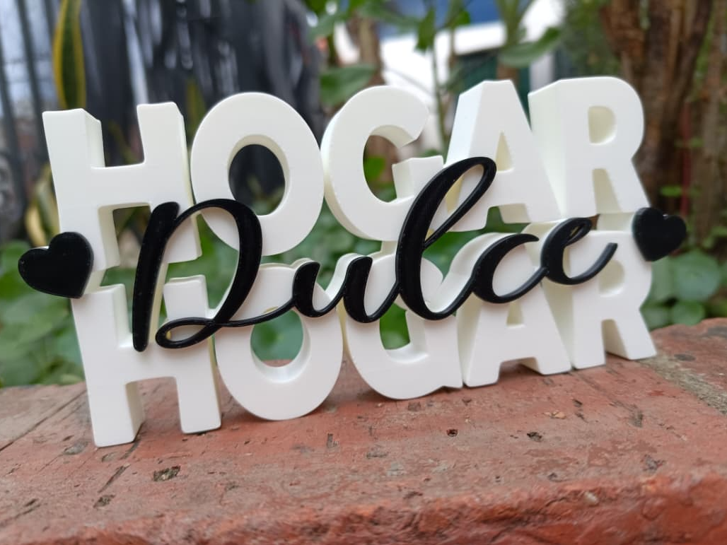 Hogar Dulce Hogar adorno de escritorio