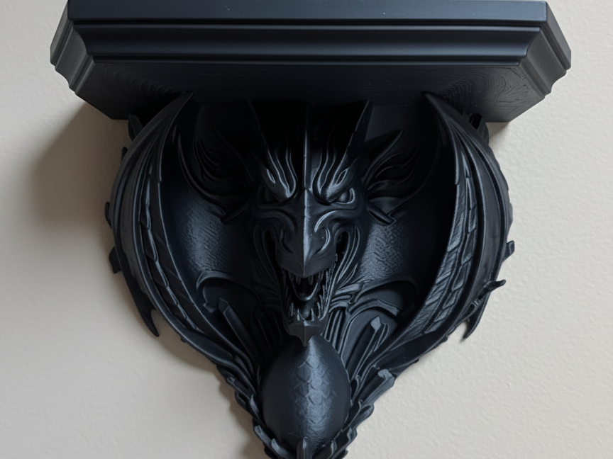 Console Murale "Dragon de Garde"